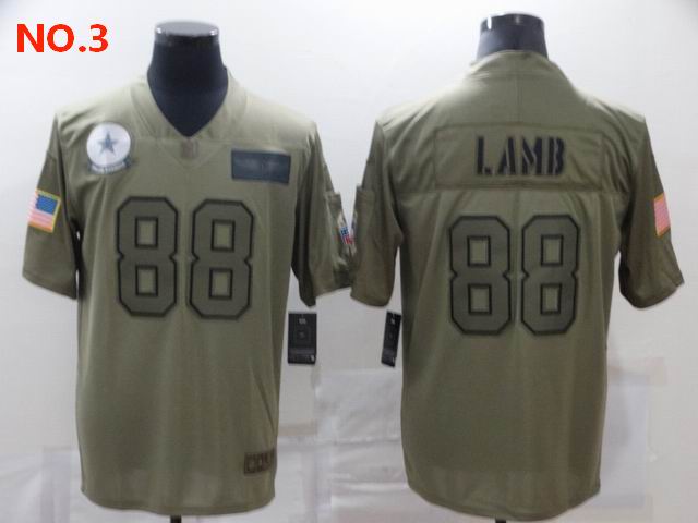 Men's Dallas Cowboys #88 CeeDee Lamb Jersey NO.3;